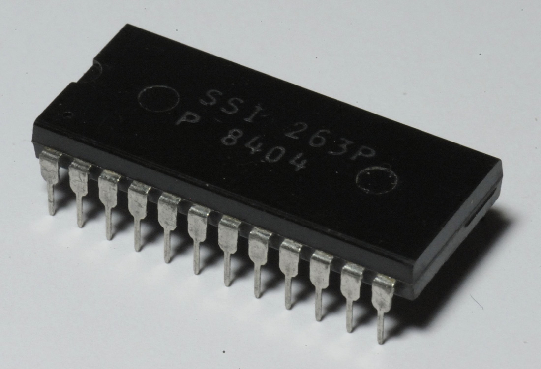 Original Silicon Systems SSI-263P speech synthesizer chip